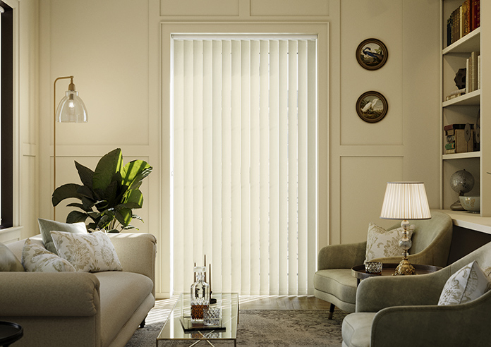 Brindisi, White Chocolate - Vertical Blind - Image 3